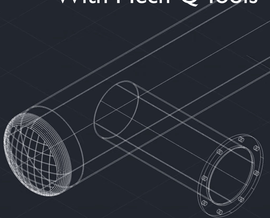 Trim in 3D  Pipe to Pipe Example