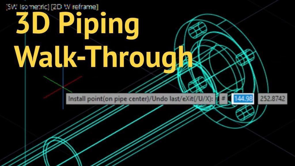 3D Piping - Startup