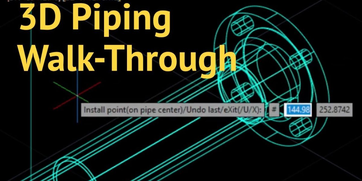 3D Piping – Startup