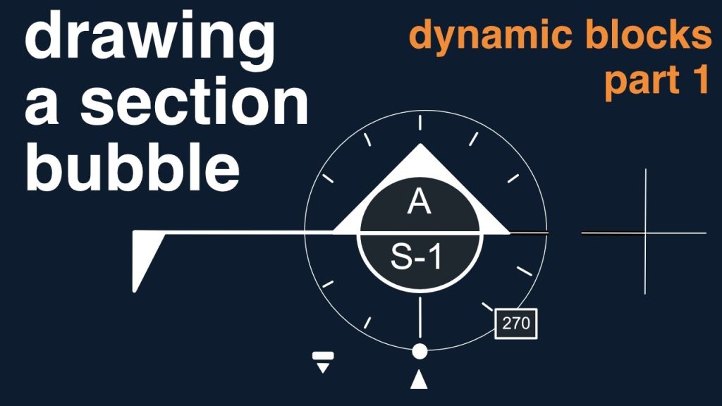How To Make a Section Arrow in CAD Super Fast!