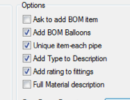 The Options for BOM