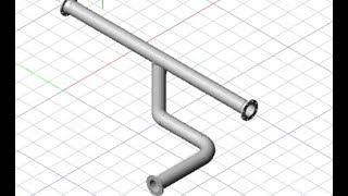 Easy 3D pipe spool using direct distance input