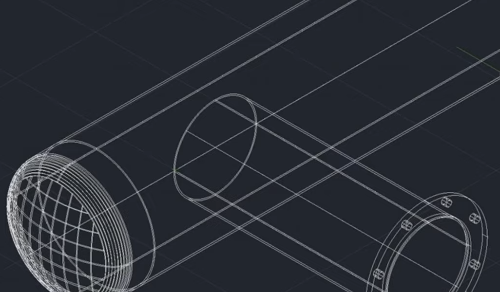 Trim in 3D  Pipe to Pipe Example