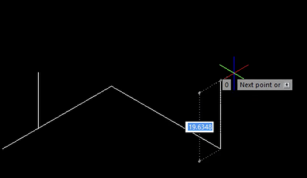 directional distance-input spool