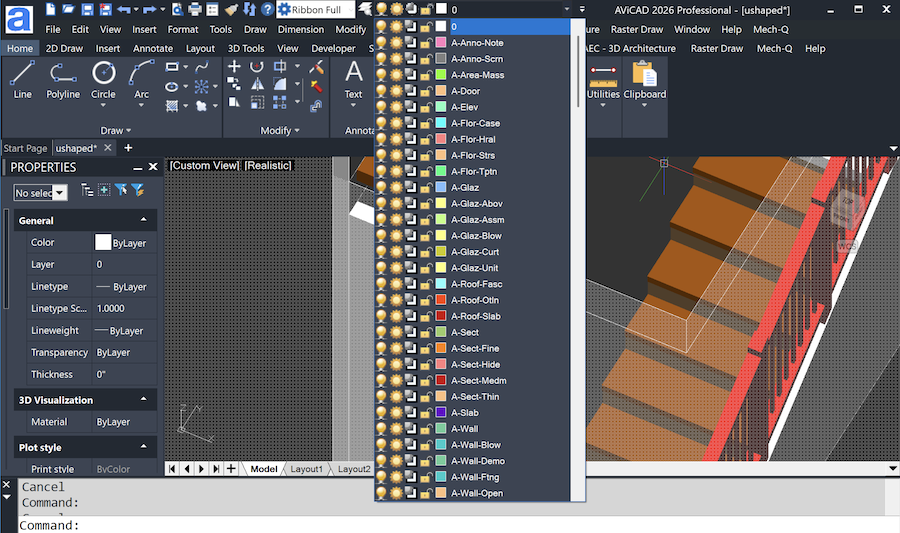 a familiar cad interface