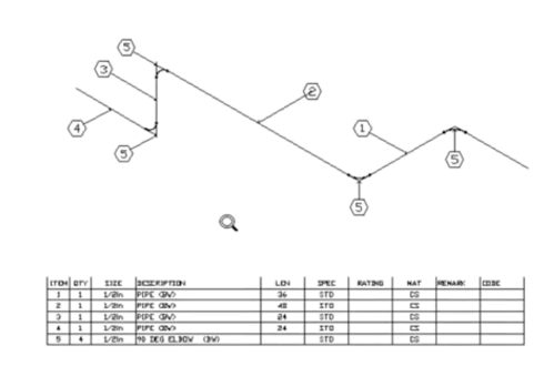 Creating Isometric Piping In CAD